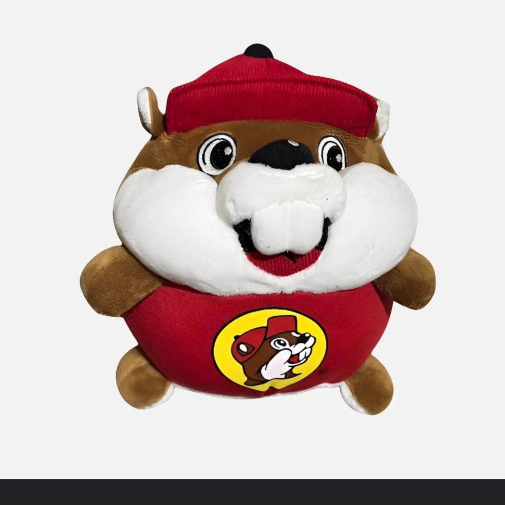 $9 or 3/$15 Buc-ee's Beaver Fat‎ Round Plush Stuffed Animal 8" Mascot